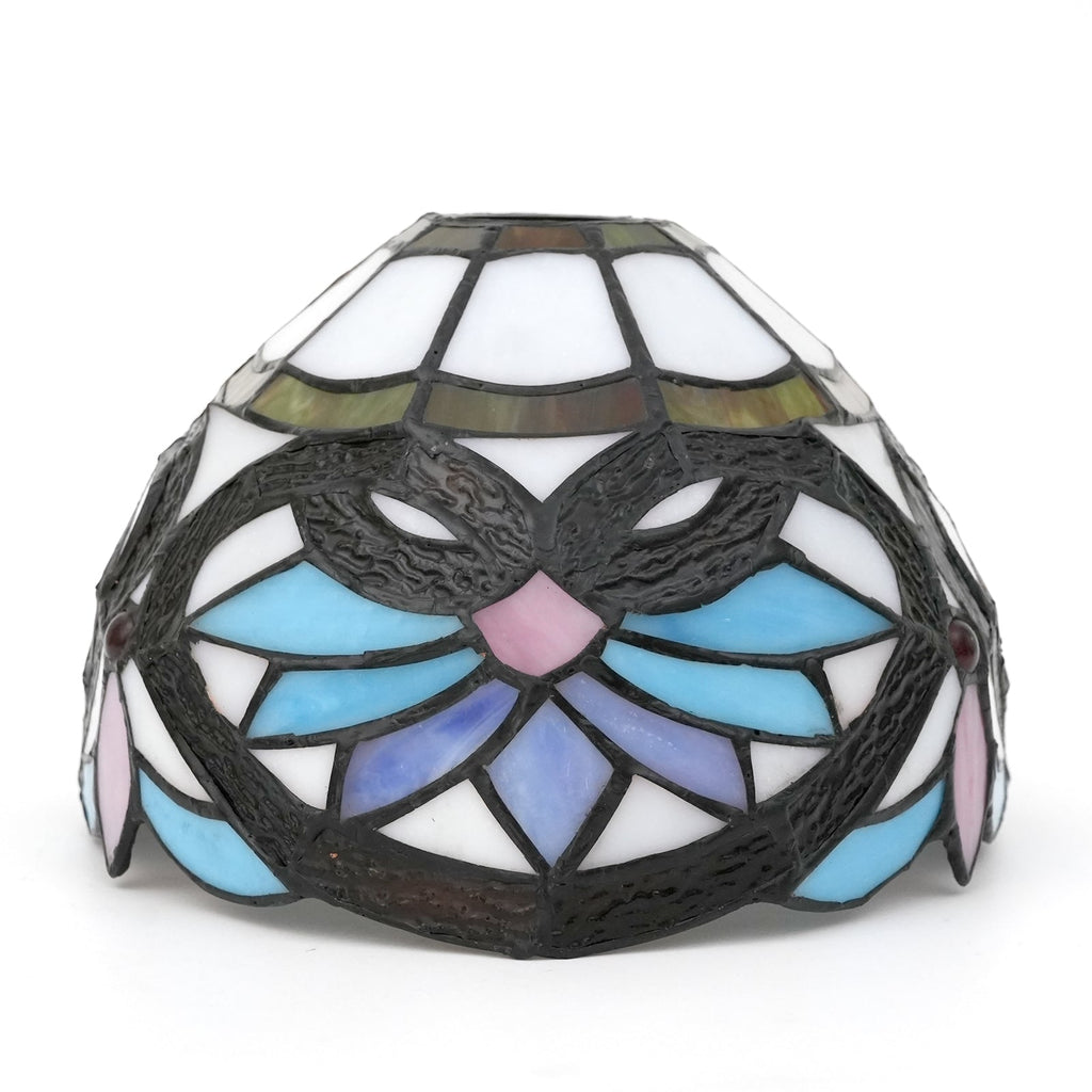 Multicolor Tiffany-Style Stained Glass Lampshade