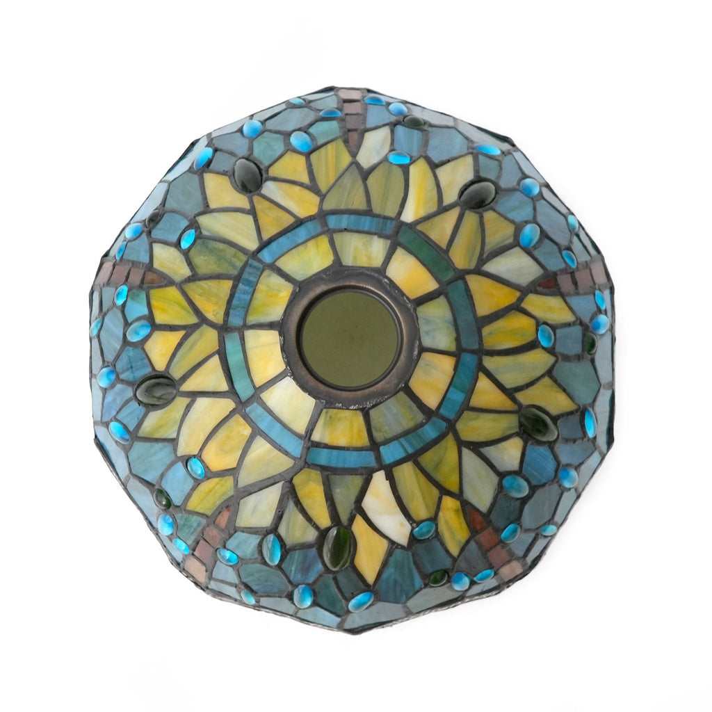 Tiffany Style Dragonfly Stained Glass Lampshade