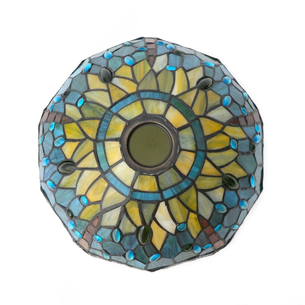 Tiffany Style Dragonfly Stained Glass Lampshade