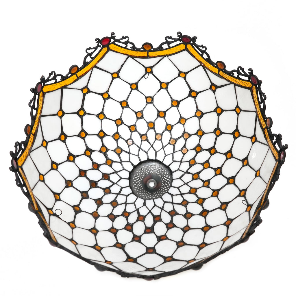 Tiffany-style Imperial Style Glass Lampshade