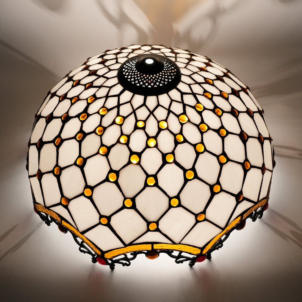 Tiffany-style Imperial Style Glass Lampshade