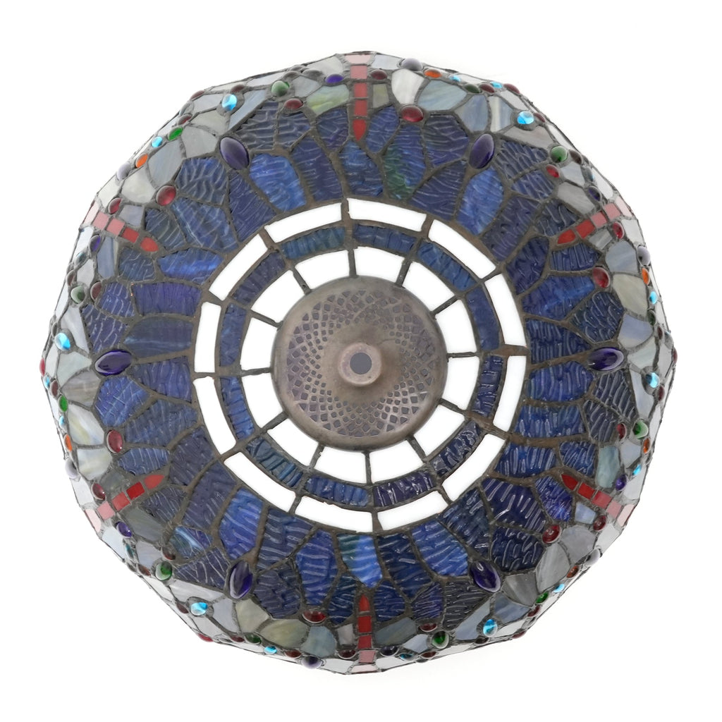 Tiffany Style Dragonfly Stained Glass Lampshade