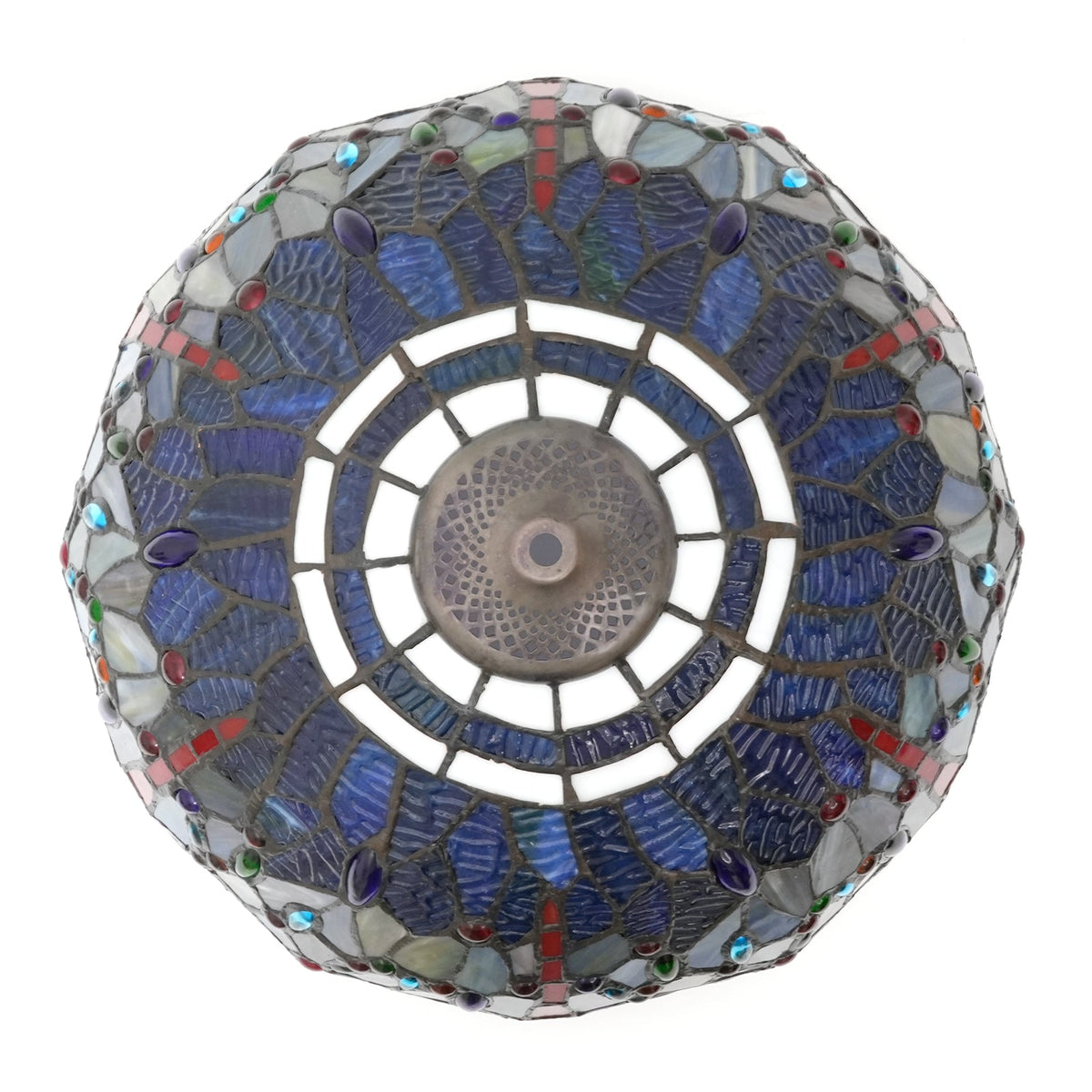 Tiffany Style Dragonfly Stained Glass Lampshade