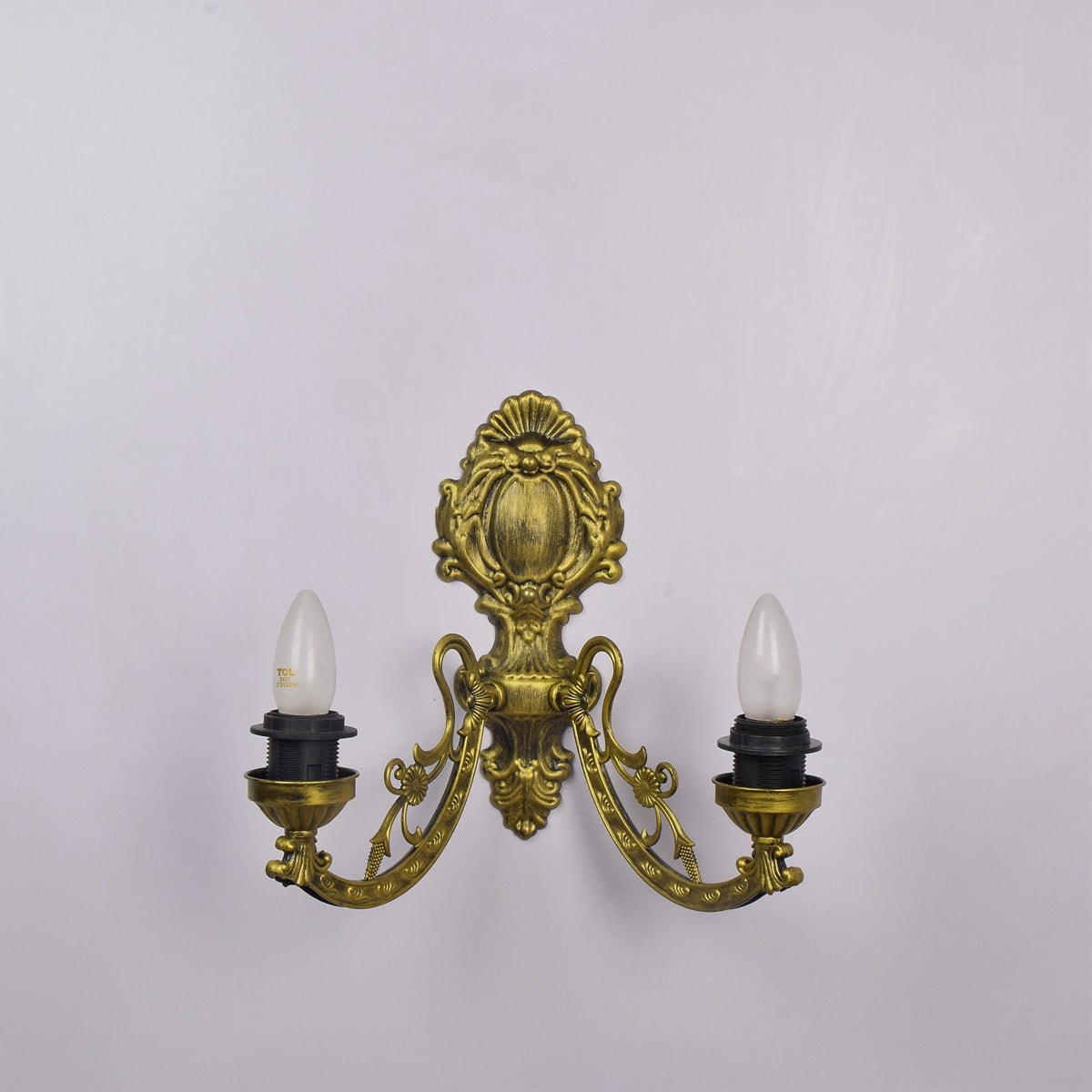 Tiffany Sunflower Double Stained Glass Wall Sconce