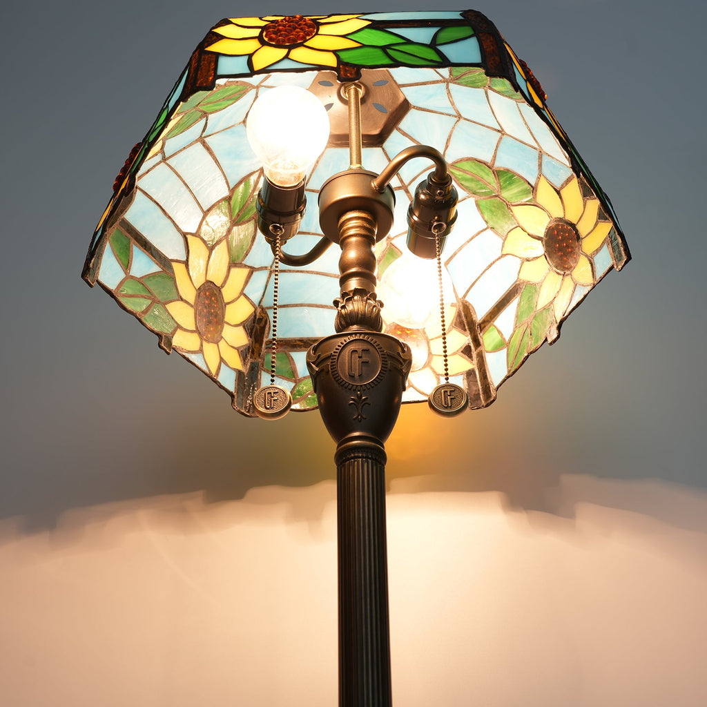 Tiffany Sunflower Floor Lamp