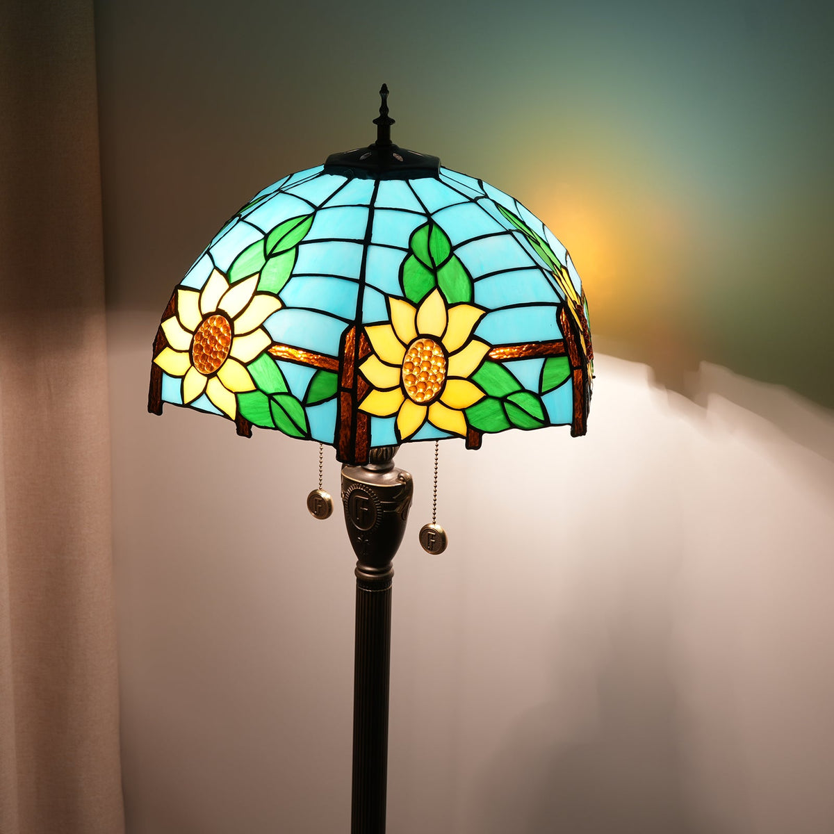 Tiffany Sunflower Floor Lamp