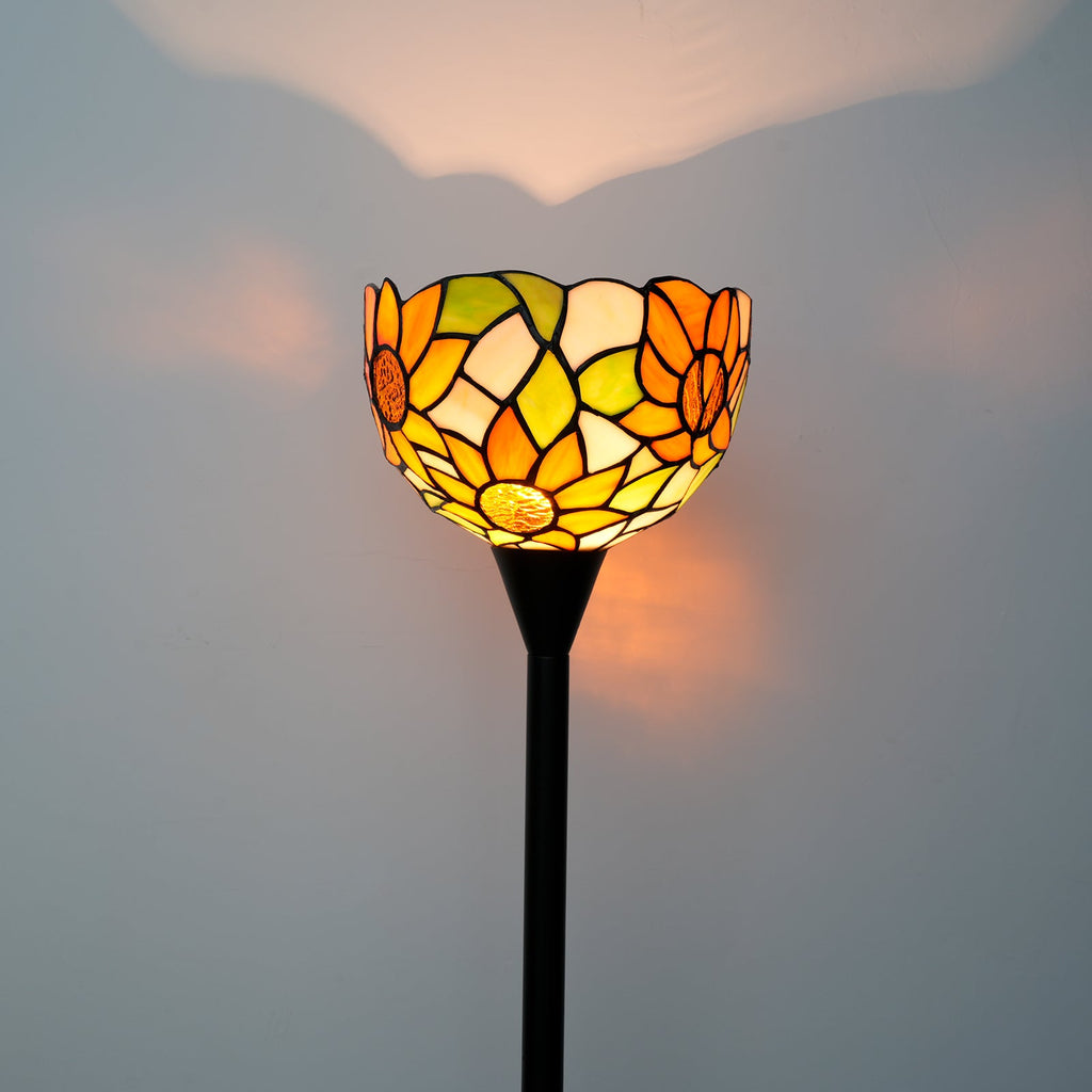 Tiffany Style Sunflower Floor Lamp