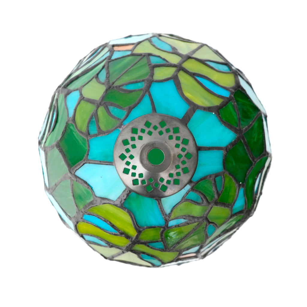 Tiffany Style Palm Tree Stained Glass Lampshade