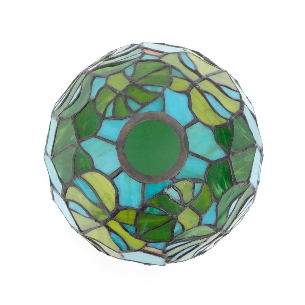 Tiffany Style Palm Tree Stained Glass Lampshade