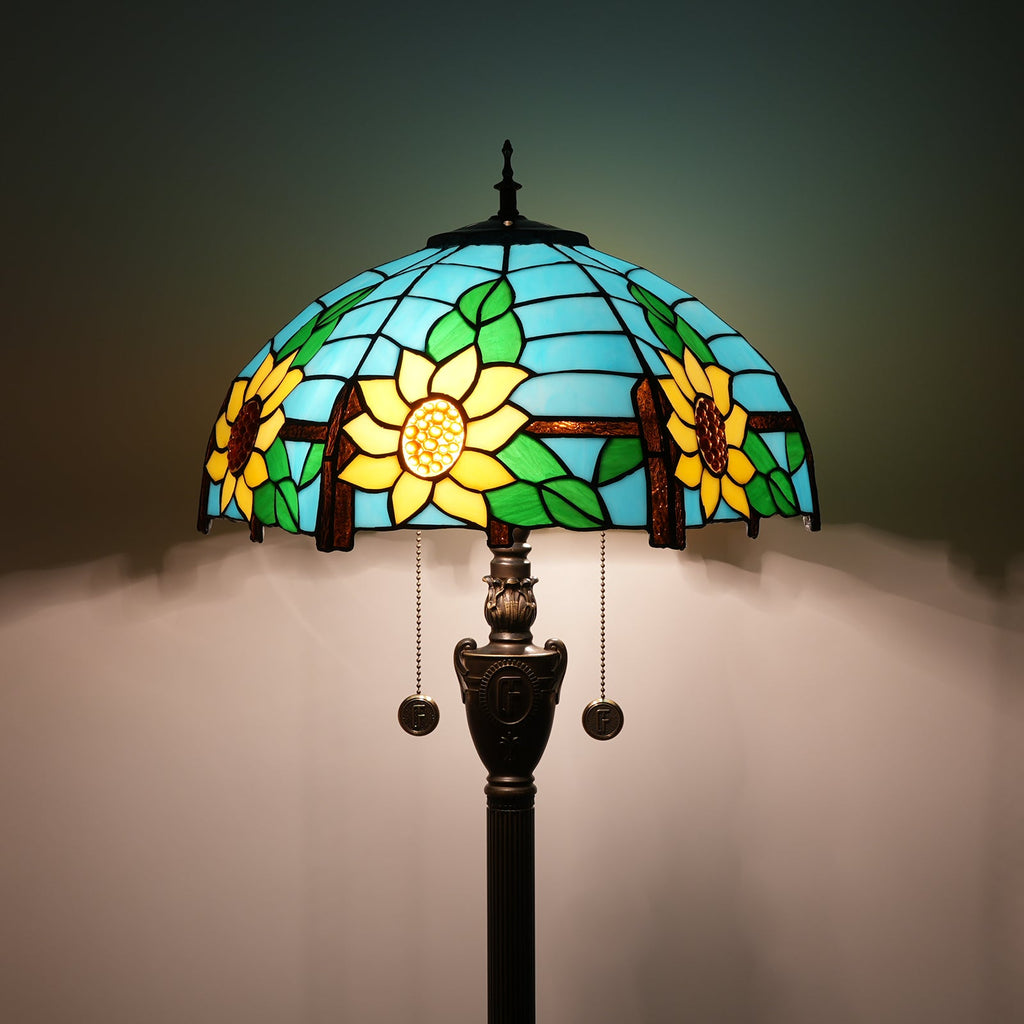 Tiffany Sunflower Floor Lamp